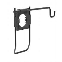 Support accessoire équipé d'une poignée et d'un support accessoire universel, noir