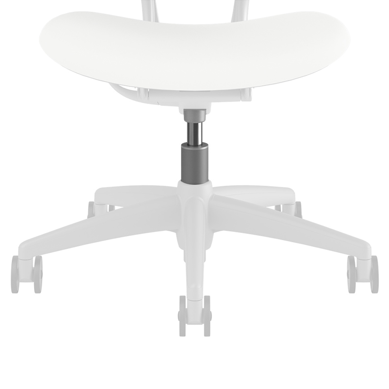 Cylindre standard de 127 mm (5 po), gris clair