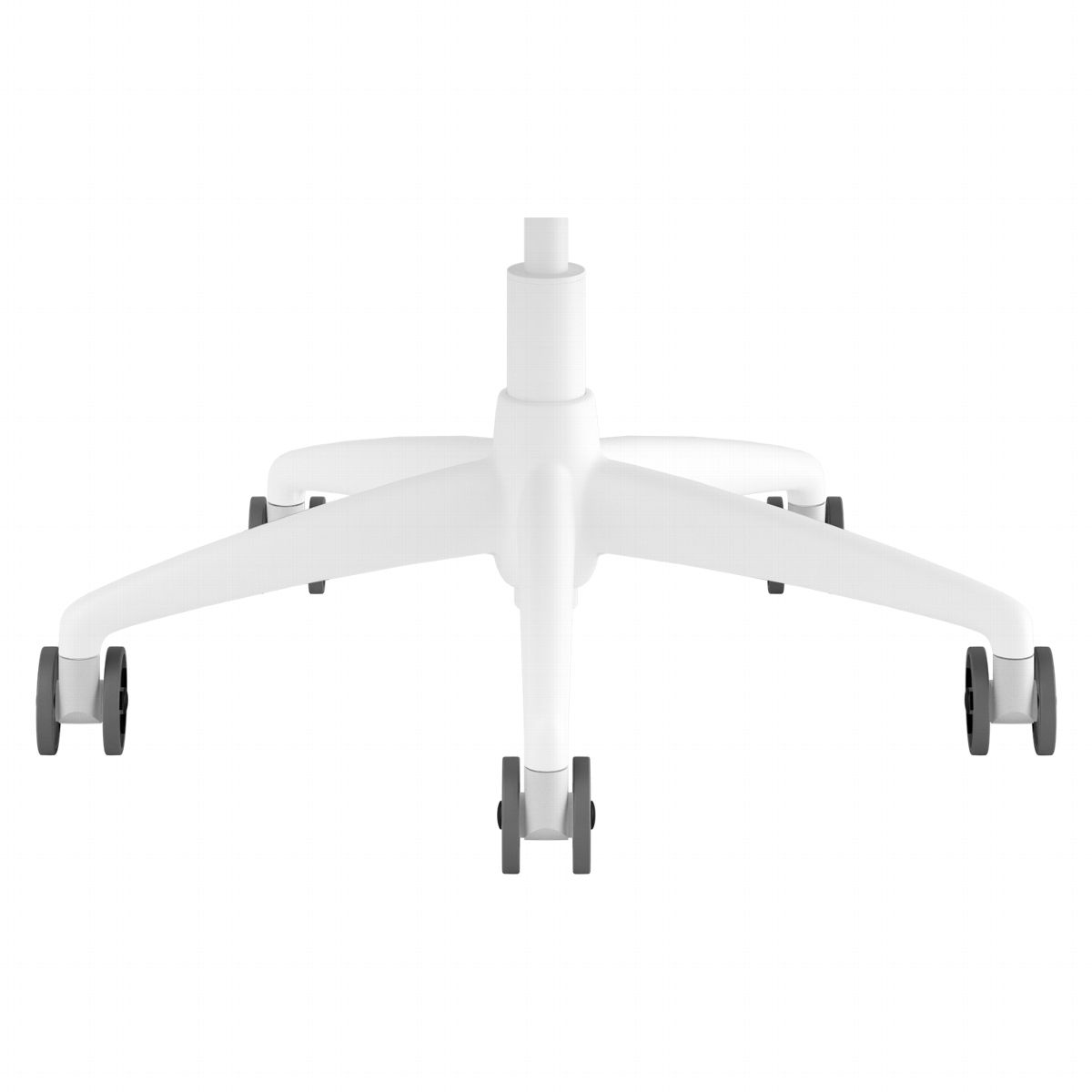 Roulettes de remplacement rigides (Blanches)
