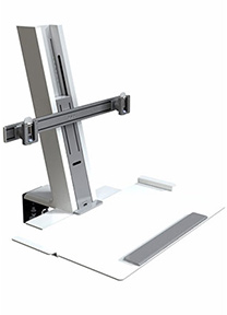 Support lourd QuickStand avec grand plateau et barre transversale